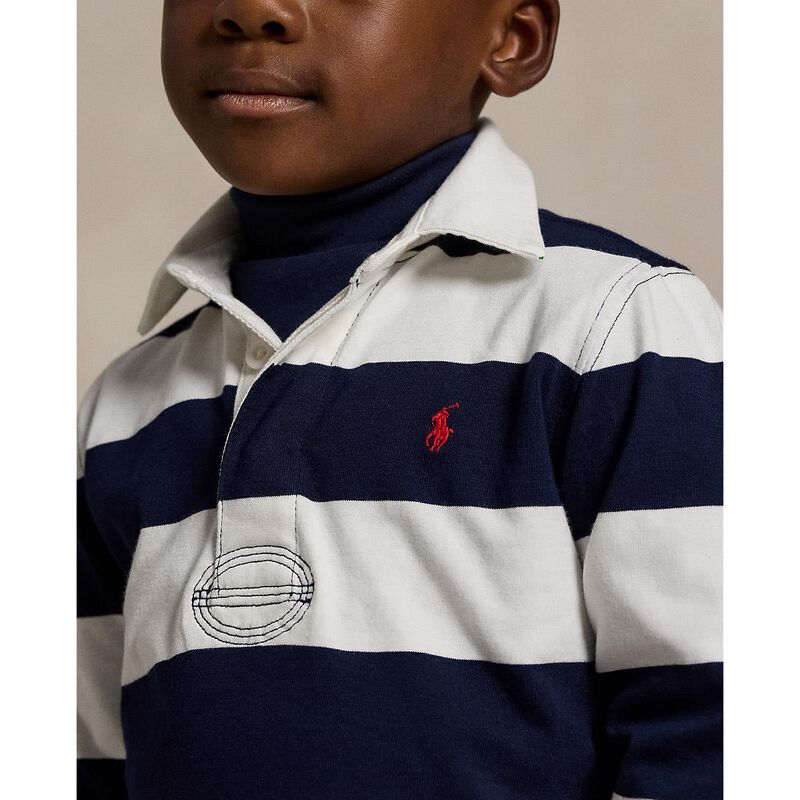 Polo Ralph Lauren Ls Yd Rugby Knit Shirt image number 3